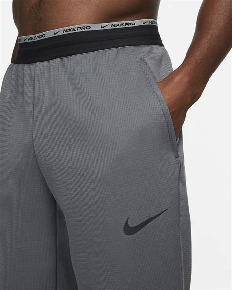 Herren Nike Pro Schwarz Hosen